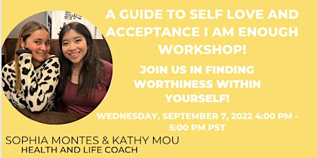 A Guide to Self Love and Acceptance!  I AM ENOUGH!!