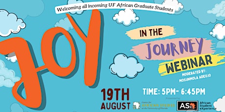 African Student eXperience: Joy in the Journey Webinar