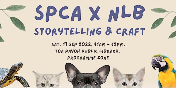 Storytime with SPCA @ Toa Payoh Public Library
