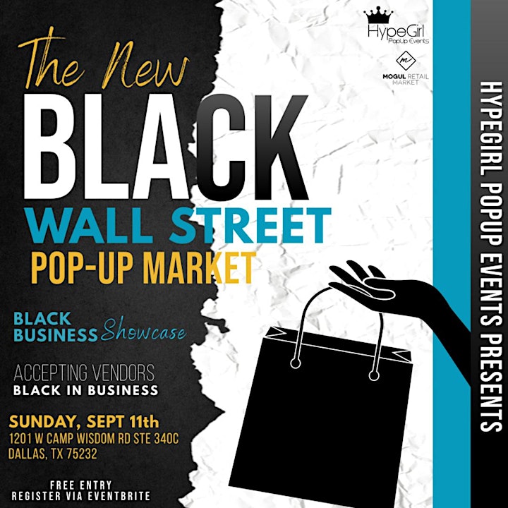 The New Black Wall Street PopUp Market - Dallas Nightlife
