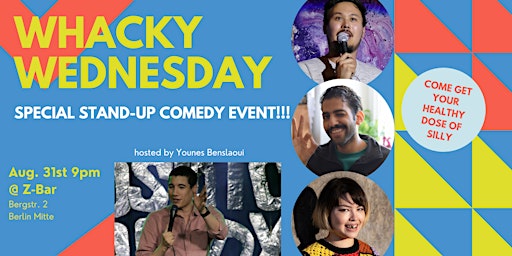Whacky Wednesday - A Special Stand-Up Comedy Night
