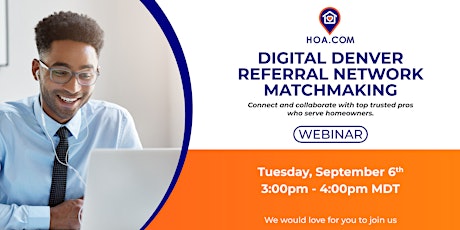 Digital Denver Referral Network Matchmaking Event