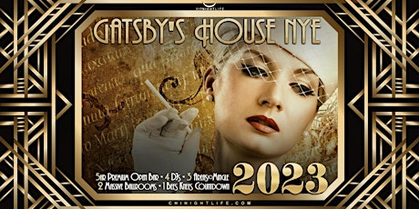 2023 Chicago New Year's Eve Party - Gatsby's House
