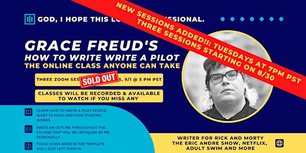 Grace Freud's How To Write A Pilot