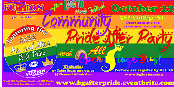 Official PRIDE Community After-Party