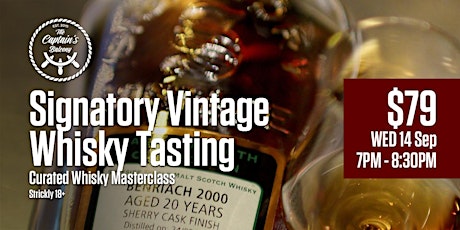 Signatory Vintage Whisky Tasting