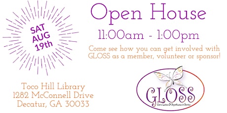 GLOSS OPEN HOUSE | AUGUST 2017 primary image