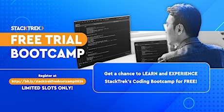 StackTrek FREE Trial Coding Bootcamp (August 24)