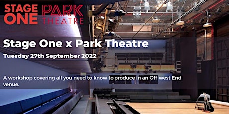 Stage One x Park Theatre
