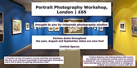Portrait Photography Workshop at The Photographers' Gallery, London