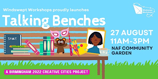 Talking Benches Launch Day