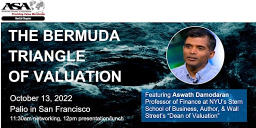 The Bermuda Triangle of Valuation -- featuring Professor Aswath Damodaran