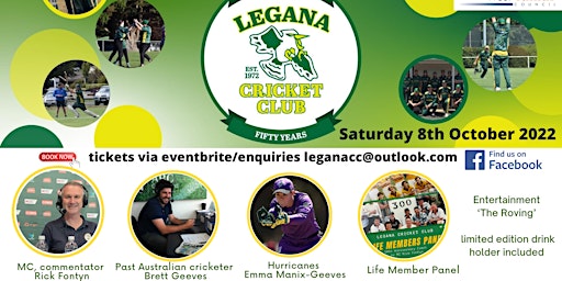 Legana Cricket Club 50th Anniversary Event