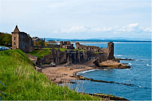 St Andrews Cathedral, Castle and Harbour.