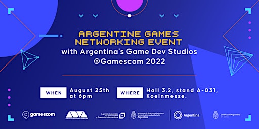 Argentine Games Networking Event @ Gamescom 2022