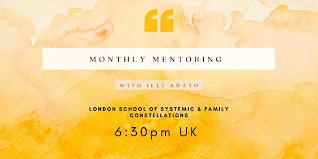 Monthly Online Mentoring: Support for Building Your Practice