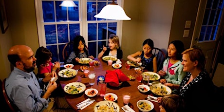 multiple people dinner
