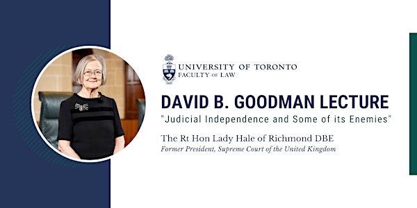 David B. Goodman Lecture