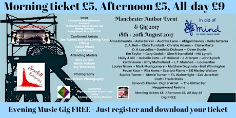 Manchester Author Event & Gig 2017 primary image