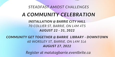 Matatag: Community Report-back and Celebration in Barrie