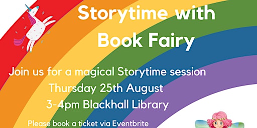 Storytime with Book Fairy at Blackhall Library