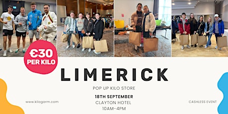 Limerick Pop Up Kilo Store 18th September