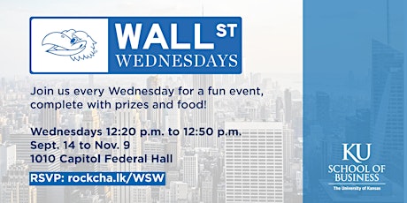 Wall Street Wednesdays primary image