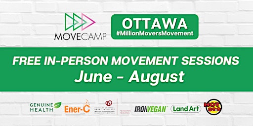 MoveCamp Movement Summer Session Ottawa - City Hall