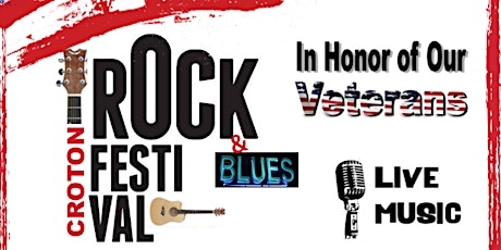 CROTON ROCK AND BLUES FESTIVAL FOR VETS primary image