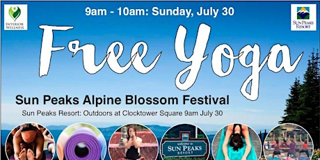 Free Yoga at Alpine Blossom Festival primary image