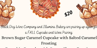 Fall Wine and Mini Cupcake Pairing