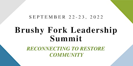 Imagem principal do evento 2022 Brushy Fork Leadership Summit