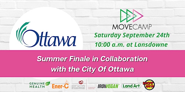 MoveCamp Summer Finale in collaboration with the City of Ottawa