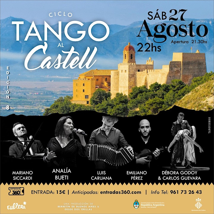 Imagen de Espectáculo de Tango en el Castillo