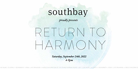Return To Harmony