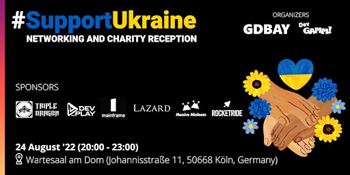 #SupportUkraine Networking and Charity Reception