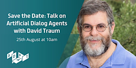 Image principale de Talk on Artificial Dialog Agents with David Traum