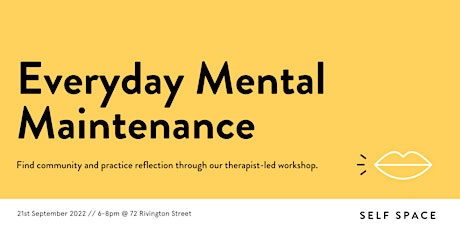 Everyday Mental Maintenance