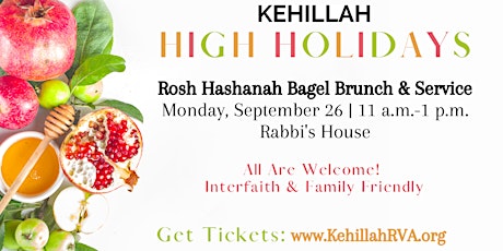 Rosh Hashanah Bagel Brunch & Service