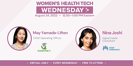 Women's Health Tech Wednesdays | MAYPRO