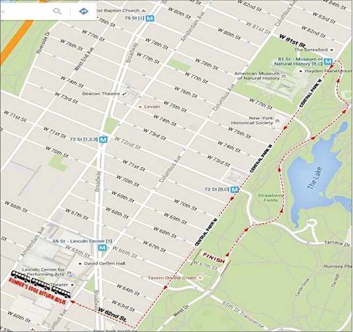 Runner's Edge 2022  NYC Marathon Bus image