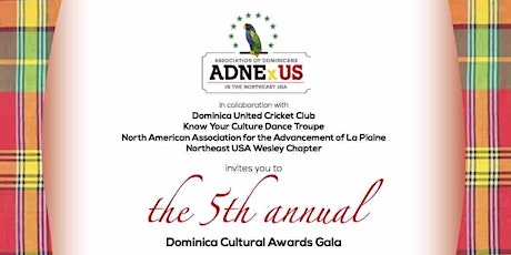5th Annual Dominica Cultural Awards Gala primary image