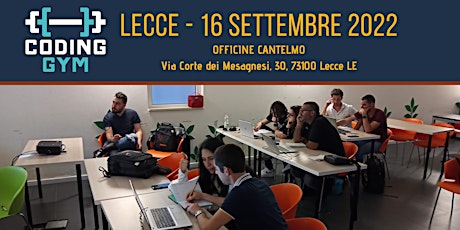 Coding Gym Lecce - Settembre 2022