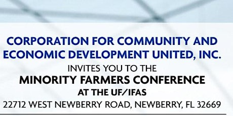 MINORITY FARMERS CONFERENCE AT THE  UF/IFAS