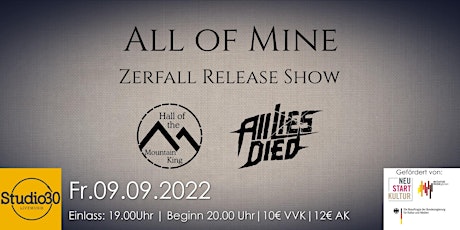 All of Mine | Hall of the Mountain King | All Lies Died @Studio 30