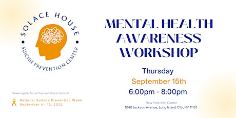 Mental Health Awareness Workshop primary image