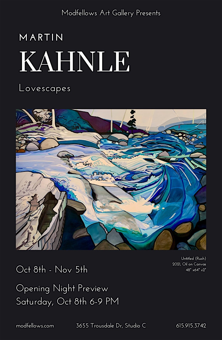 Modfellows Art Gallery Presents: Lovescapes by Martin Kahnle image
