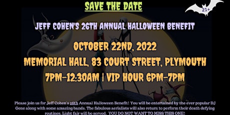 Jeff Cohen's 26th Annual Halloween Benefit