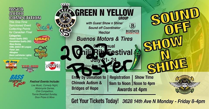 Green n Yellow Group Chili Rib Festival 2023 image