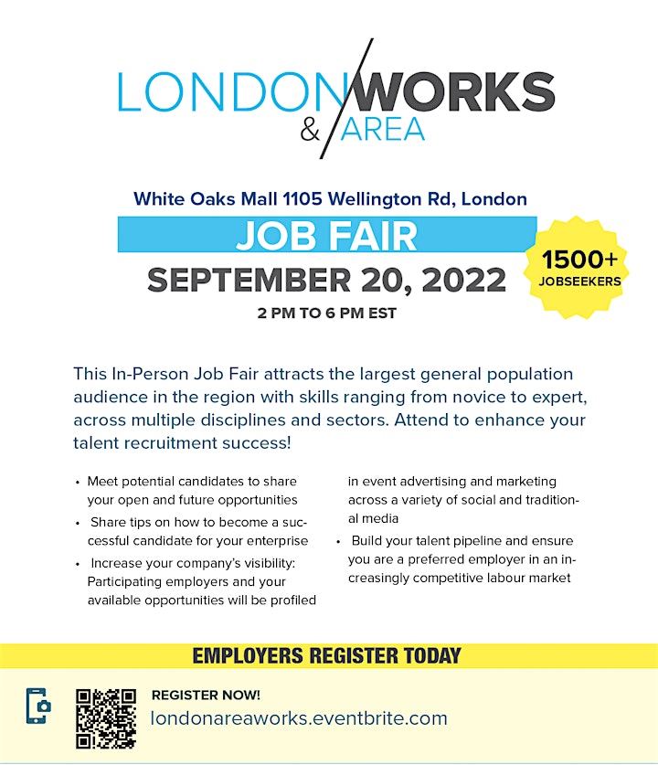 London and Area Works Job Fair  [September 20, 2022 & April 2023] image